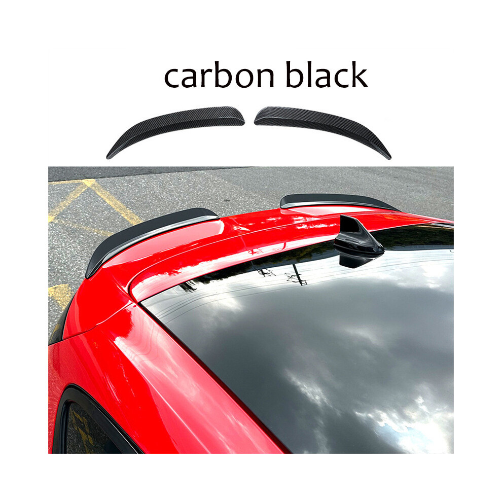(Carbon Look) Gloss For Ford Focus St Line Hatchback 2019-2023 Car Tail Wings Fixed Wind Spoiler Rear Wing Auto Decoration Spoilers Stickers 8704304418968