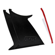(2 pieces) Spoiler Wing Stabilizer For subaru STI 2015-18 Spoiler Wing Stiffi Support Rally With PQY logo One Piece PQY-WSS02