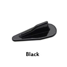 (black) 1Pcs Universal ABS Rear Roof Shark Fins Spoiler Wing Kit Car 11 Roof Spoiler Bumper Spoiler Shark Fin Diffuser Vortex Generator