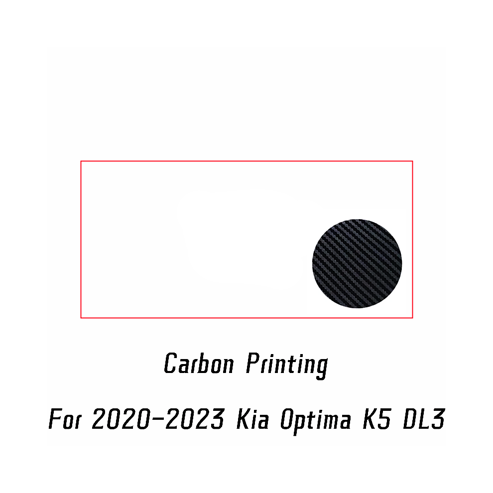 (Carbon Printing) For Kia Optima K5 Dl3 2020 2021 2022 2023 Rear Window Roof Spoiler Wings Abs Plastic Tuning Car Tyling Accessories Black 8704304422828