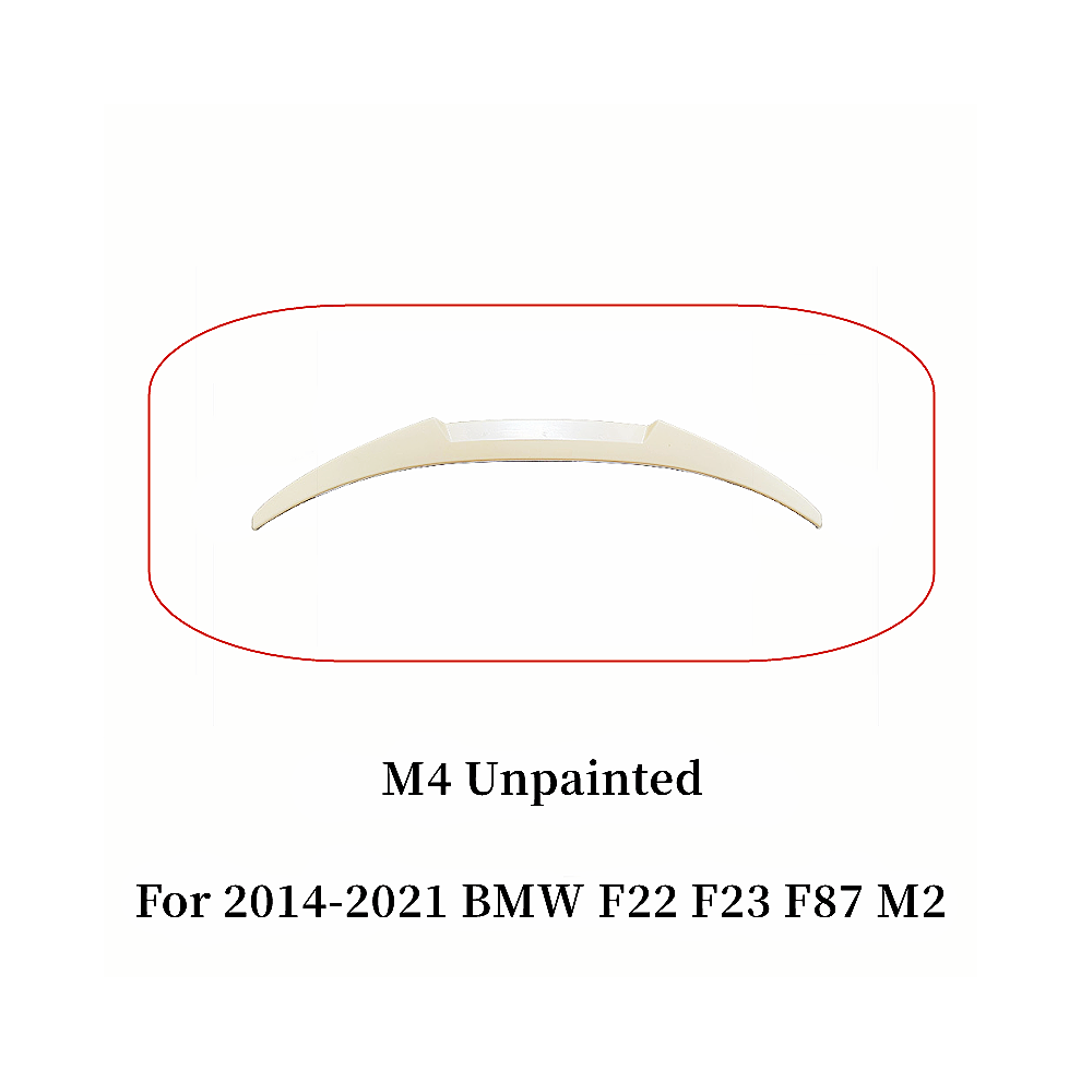 (M4 Unpainted) For Bmw 2 Series F22 F23 F87 M2 M235i M240i 218I 220I 228I M4 Mp Psm Style Rear Trunk Lid Car Spoiler Wings Tuning Accessories 8704304423573