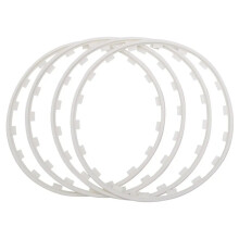 (White-16 inch) for Tesla Model 3 Y S X 2017-2023 Car Tyre Accessories 4Pcs Universal Car Wheel Protector Rims Wheel Anti-Cuts
