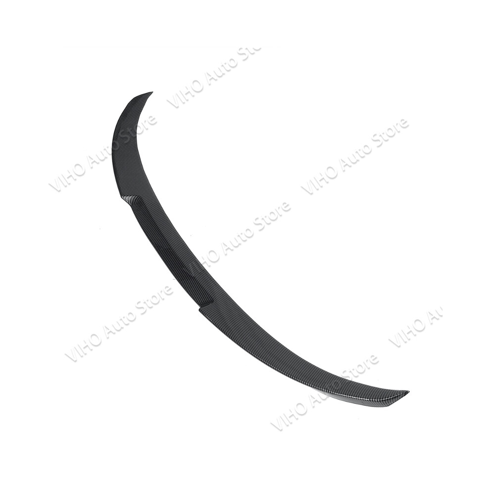 (Carbon Look) Rear Spoiler Sedan Trunk Wing Tuning Look / For Bmw 3 Series E90 M4 Style 323I 325I 328I 335I 335Xi M3 2005-2012 Black 8704304425942