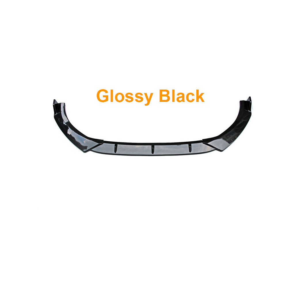(Glossy ) Front Under Splitter Deflector Protector Front Bumper Lower Lip Chin Body Protector Kit For Kia K5 Dl3 Optima 2020 2021 Tuning Black 8704304426024