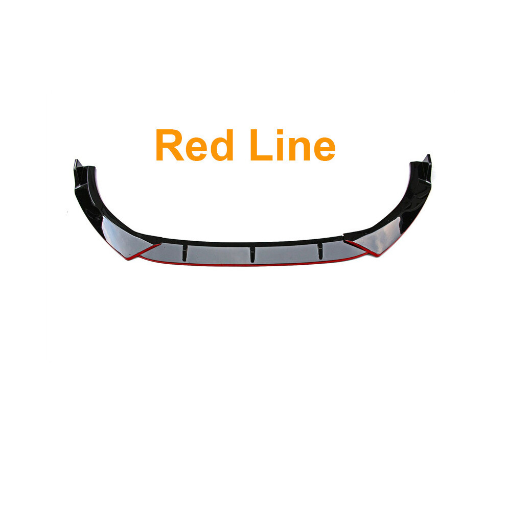 ( Line) Front Under Splitter Deflector Protector Front Bumper Lower Lip Chin Body Protector Kit For Kia K5 Dl3 Optima 2020 2021 Tuning Red 8704304425997