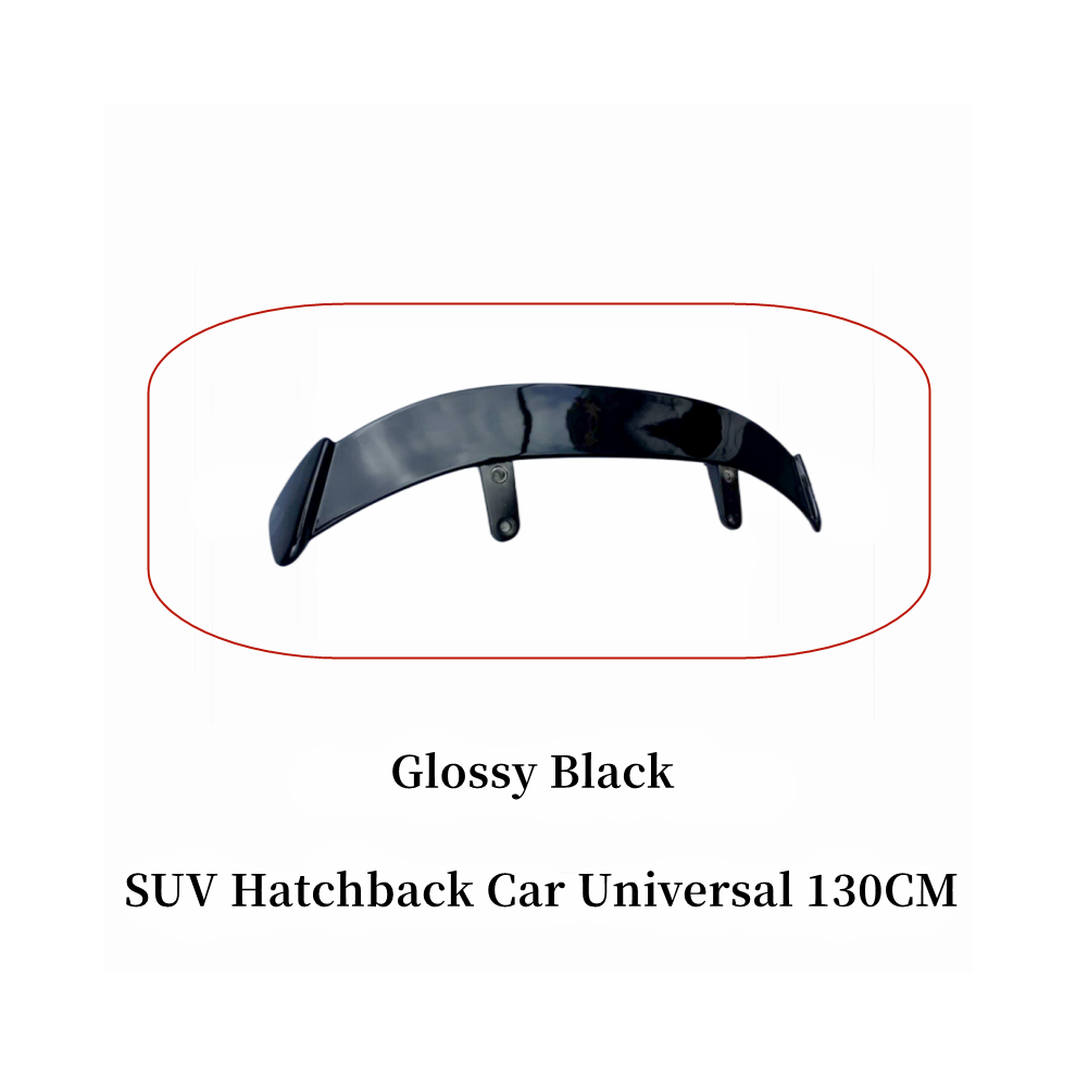 (Glossy ) Suv Hatchback Car Universal 130Cm Spoiler Wings Exterior Tuning Accessorie Parts For Toyota Honda Mazda Vw Bmw Audi Black 8704304426819