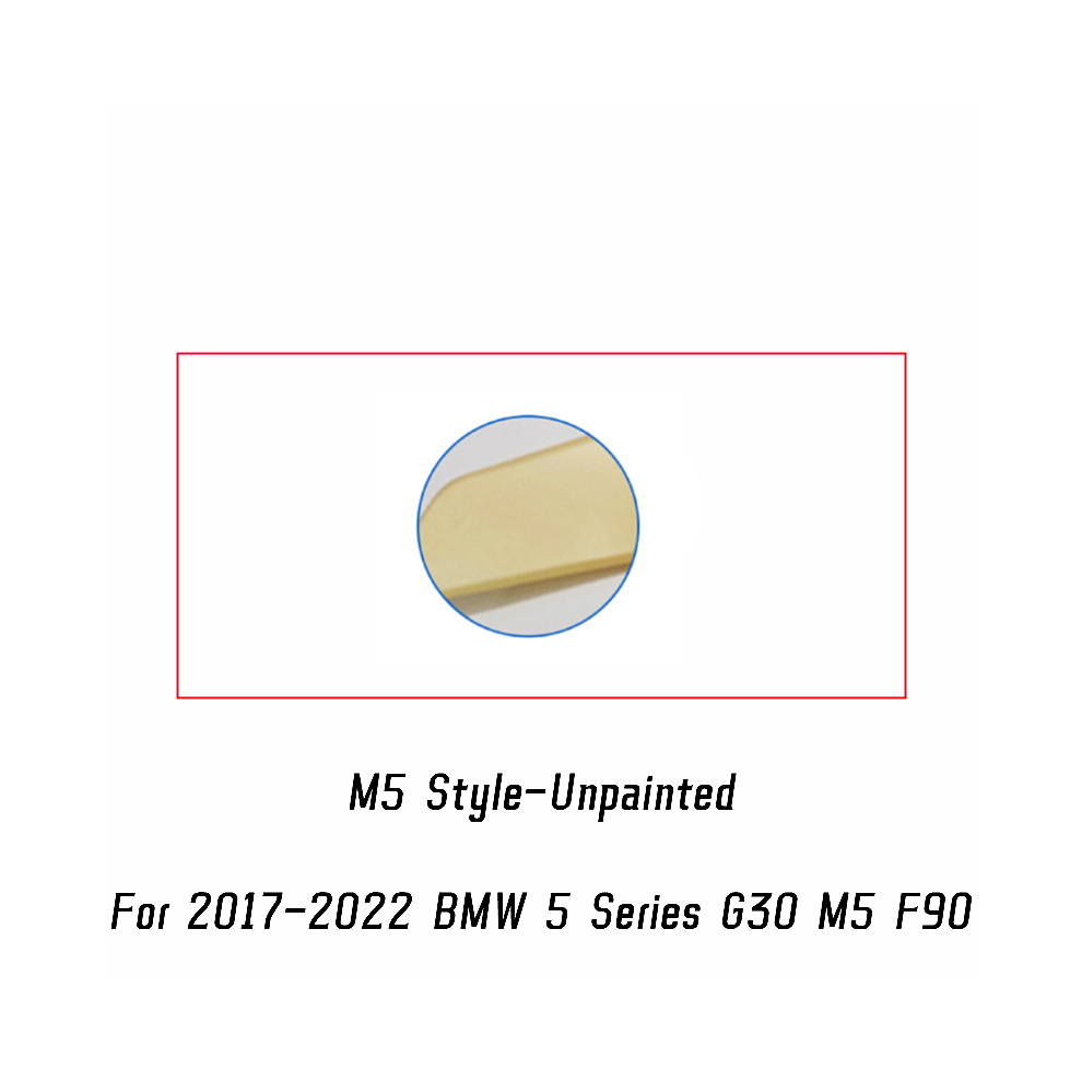 (M5 Unpainted) For 2017-2022 Bmw 5 Series G30 F90 M5 520I 530I 540I M550i Mp M4 Psm Style Rear Trunk Lid Spoiler Wings Car Tuning Accessories 8704304428233
