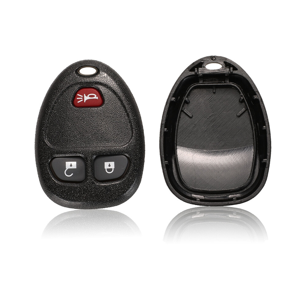 Photos - Remote control (B) 3 Buttons No Chip Blank Remote 2 + 1 Panic Key Shell Case Cover For Buick Hummer H3 GMC For Chevrolet Colorado Isuzu