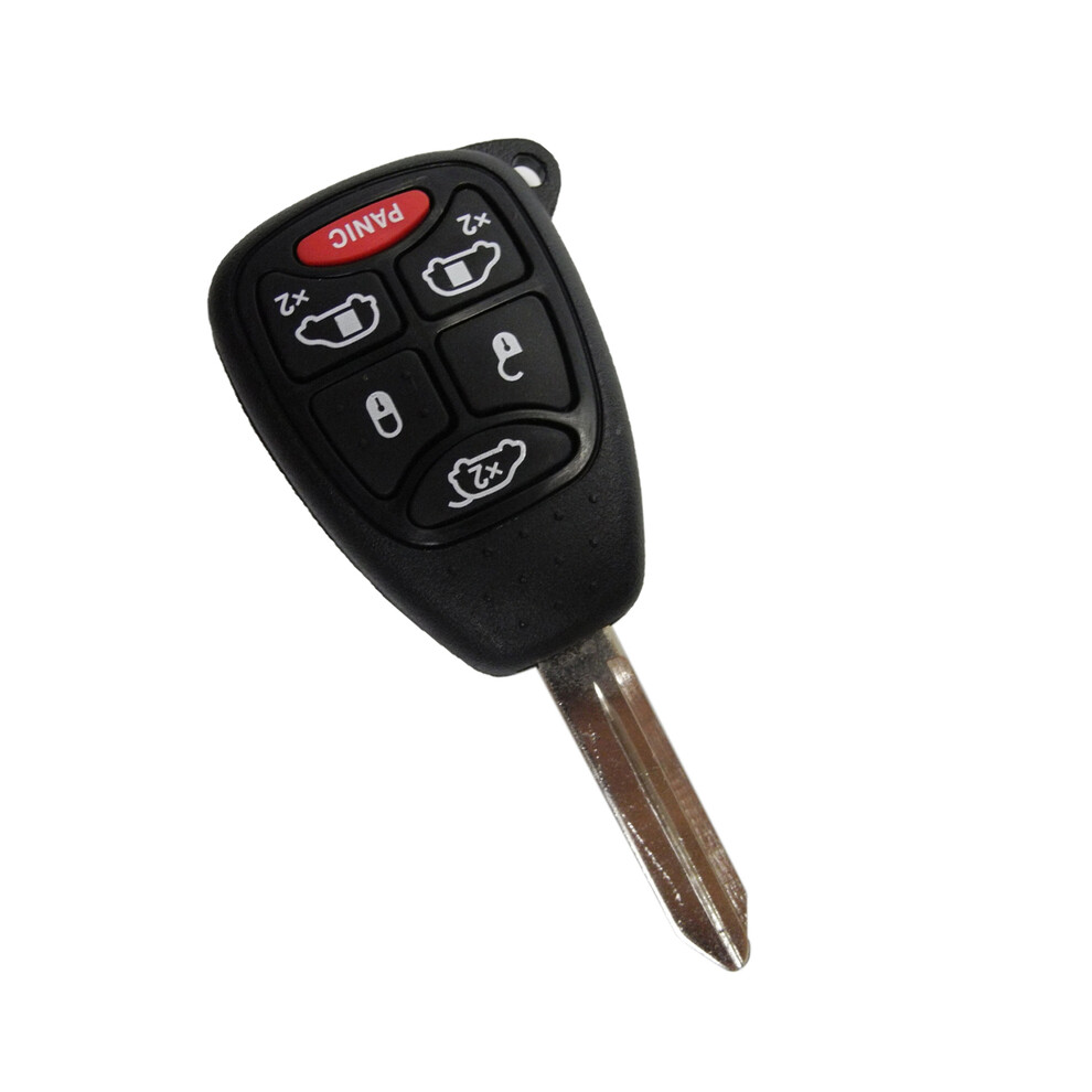 (6 Buttons) 4 ( 3 +1) Button Remote Car Key Shell Case For Chrysler 300 Aspen Dodge Dakota Durango Jeep Grand Cherokee Commander 8704304429629