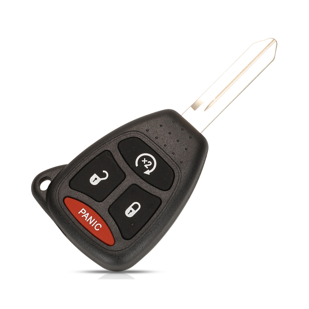 (4 Buttons Start) 4 ( 3 +1) Button Remote Car Key Shell Case For Chrysler 300 Aspen Dodge Dakota Durango Jeep Grand Cherokee Commander 8704304429667