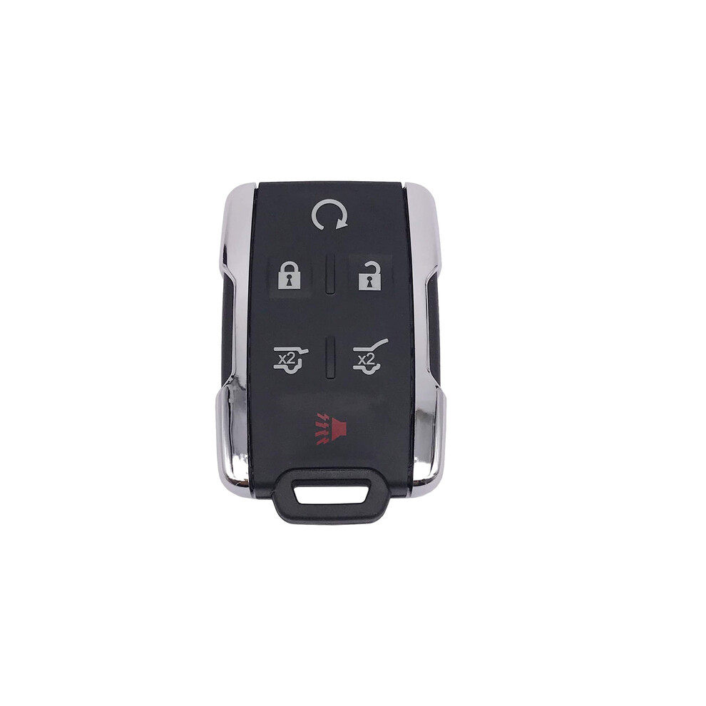 Photos - Remote control  3/4/5/6 Button Car Key Shell Case No Circuit Board  Keyless Fob For Chevrolet Colorado Silv(6 Buttons Sliver)