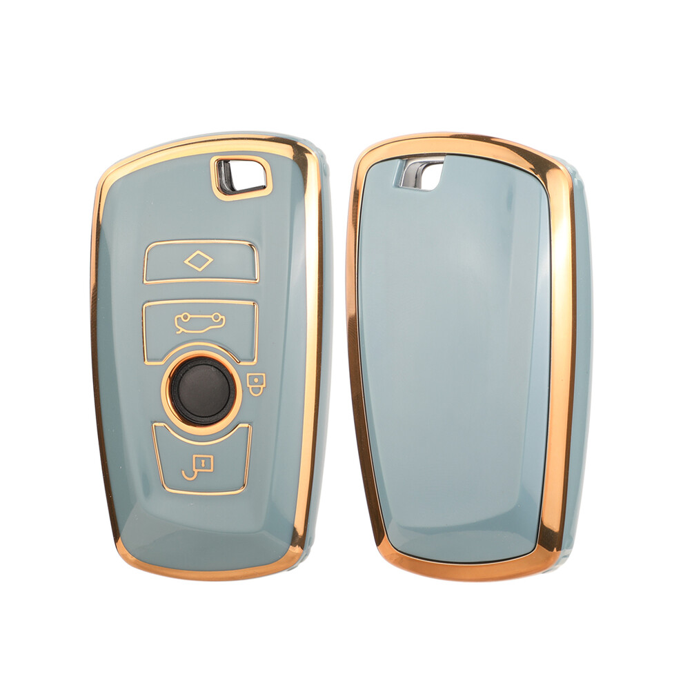 (Green) For Bmw F20 F30 G20 F31 F34 F10 G30 F11 X3 F25 X4 I3 M3 M4 1 3 5 Series Accessories New Tpu Car Key Case Cover Shell Green 8704304430601