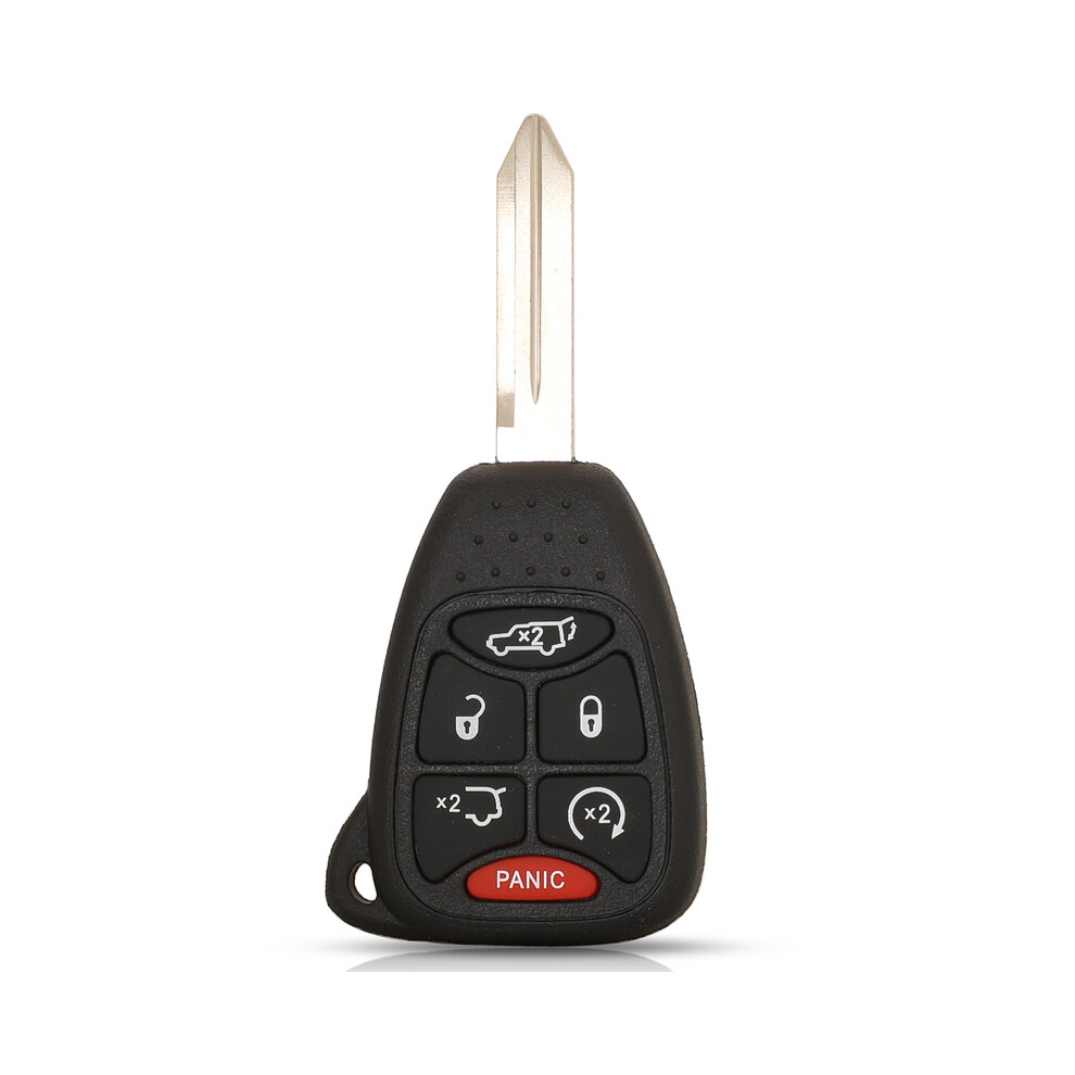 (6 Buttons A) Car Key Shell For Chrysler Jeep Dodg 200 Aspen Sebring Compass Liberty Patriot Wrangler Avenger Durango Caliber Nitro 8704304430700