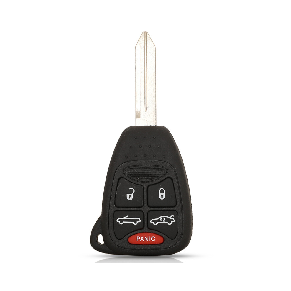 (5 Buttons C) Car Key Shell For Chrysler Jeep Dodg 200 Aspen Sebring Compass Liberty Patriot Wrangler Avenger Durango Caliber Nitro 8704304430663