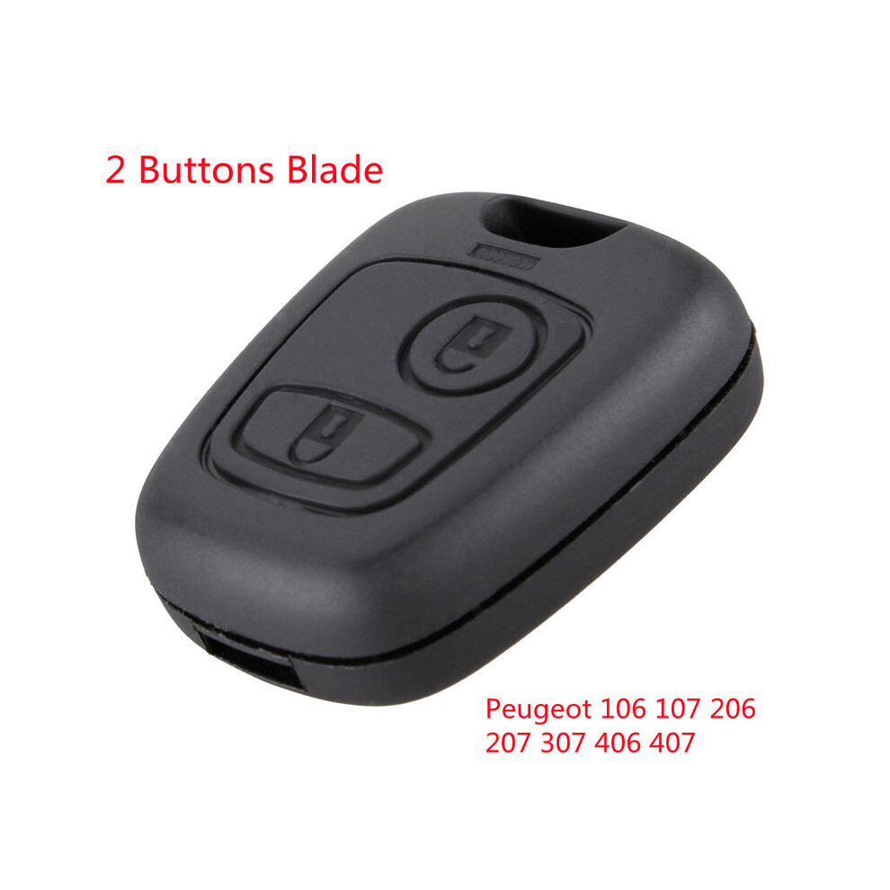 (Model 7) 2 Buttons Car Remote Key Shell With 307/206 Blade For Citroen C1 / C2 / C3 / C4 / Xsara Picasso / Peugeot 307 / 107 / 207 / 407 8704304432988