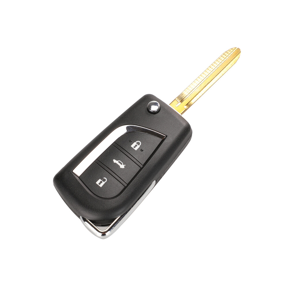 (3 Button Trunk Toy43) New Flip Folding Remote Key Shell Case Fit Cr2016 Holder For Toyota Levin Camry Reiz Highlander Corolla Va2 Toy48 Toy43 8704304434548