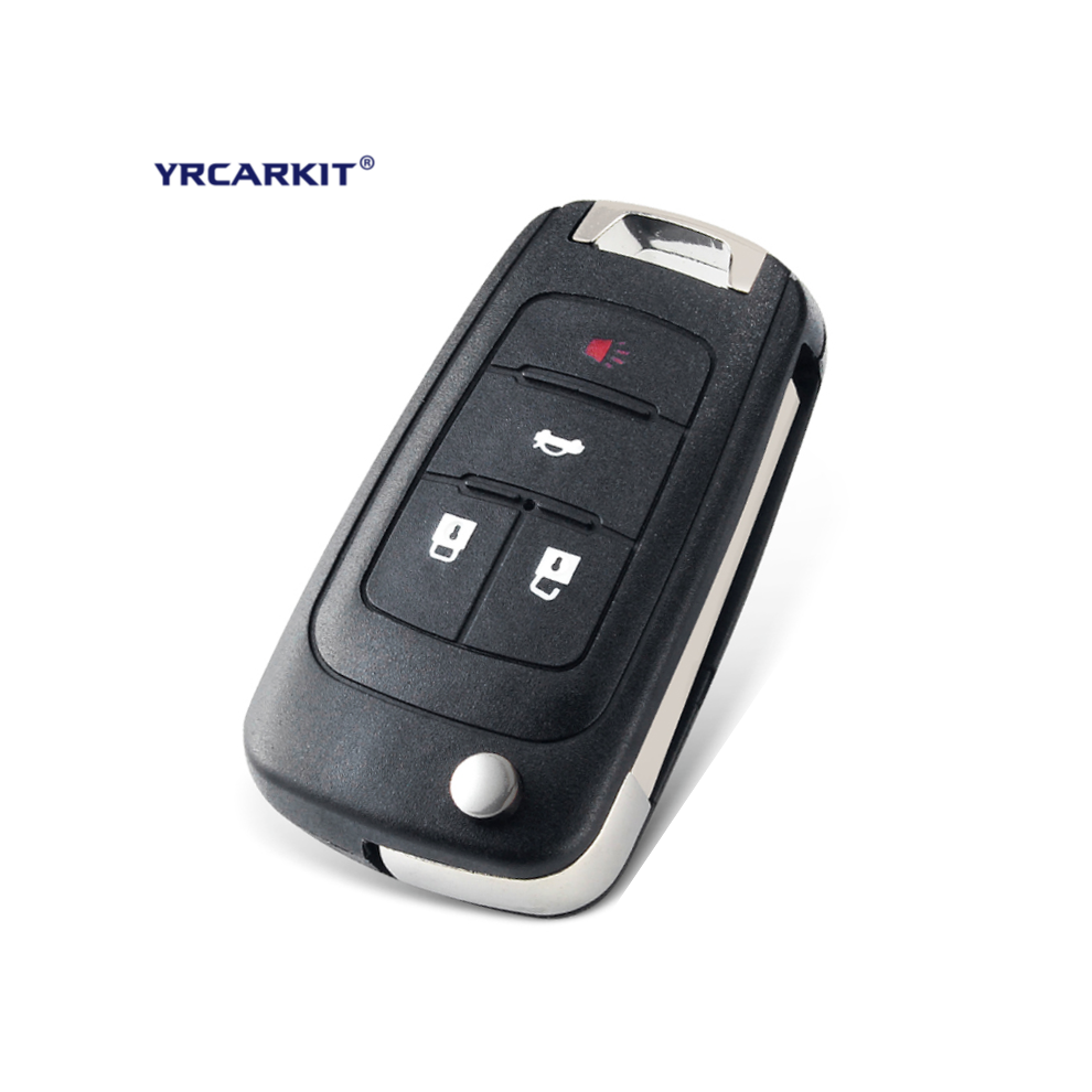 (Chevrolet 4 Button) Car Key Case For Buick Chevrolet Cruze Epica Lova Camaro Impala Aveo Malibu Sail Orlando Trax Spark Remote Key Shell 2345Button 8704304435514