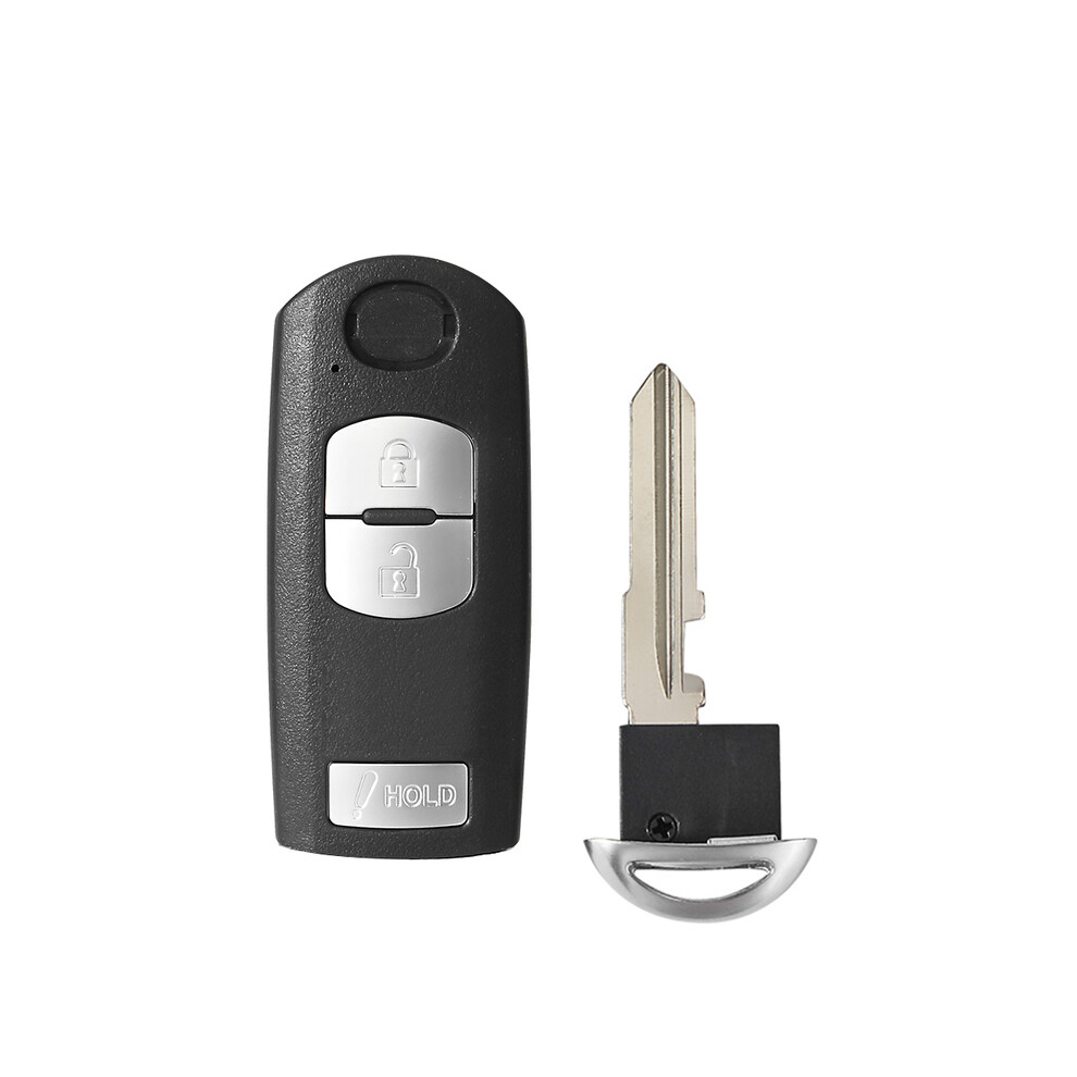 (Model 7 No.2 Blade) Fob 2/3/4 Buttons Smart Car Key Shell Case For Mazda 3 5 6 Cx-5 Cx-7 Cx-9 Mx-5 Miata Rx-8 2006-2018 8704304436245