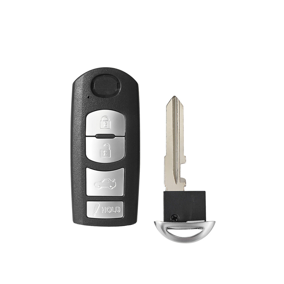 (Model 5 No.2 Blade) Fob 2/3/4 Buttons Smart Car Key Shell Case For Mazda 3 5 6 Cx-5 Cx-7 Cx-9 Mx-5 Miata Rx-8 2006-2018 8704304436221