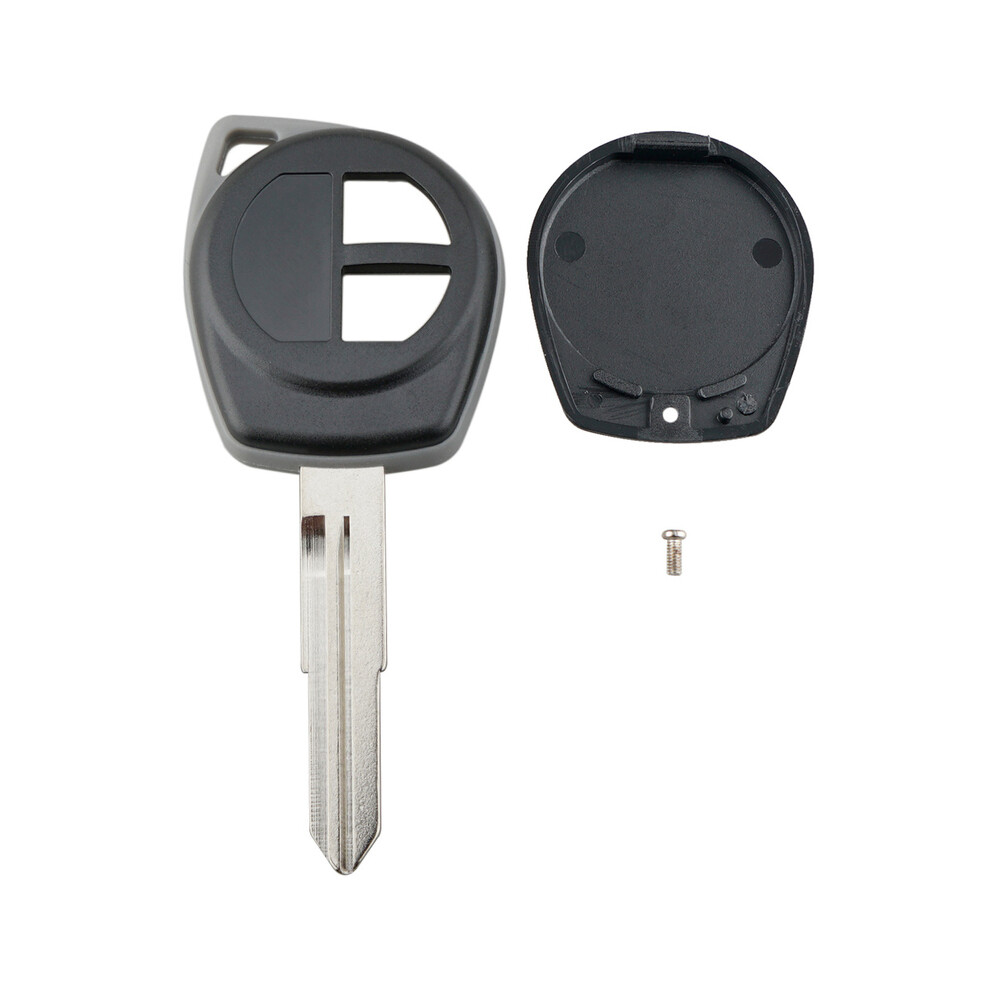 (Toy43 No Button) 2 Buttons Auto Car Key Fob Case Shell Replacement Remote Cover With Hu87 Blade Fit For Suzuki Ignis Alto Sx4 Vauxhall Agila 8704304437822
