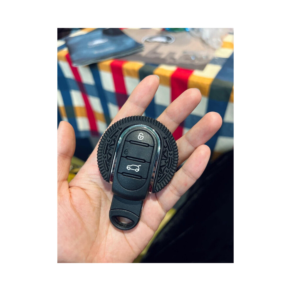 Photos - Remote control  Car Key Case Holder Smart Remote Fobs Cover Replace Shell For Mini Cooper F54 F55 F56 F57 F60(Black B)