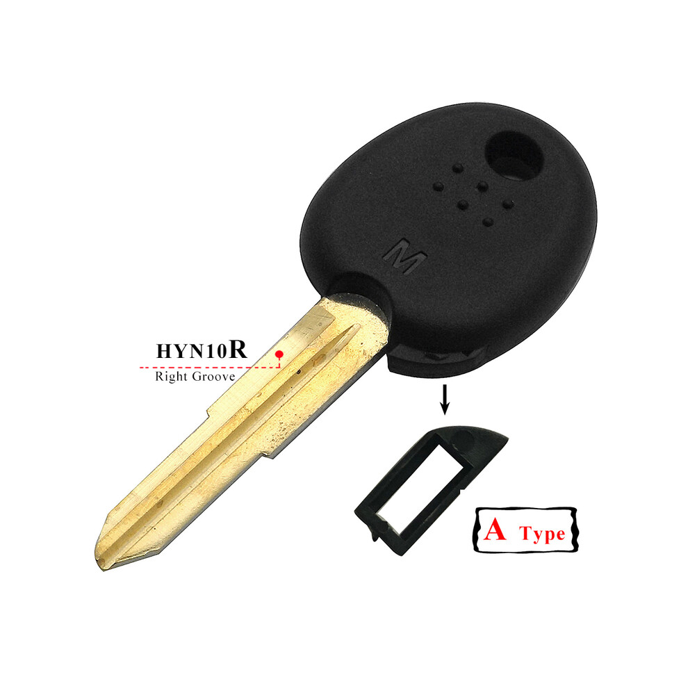 (Hyn10r Typea) 15Pcs Car Transponder Key Shell For Hyundai Accent Sonata Nf Elantra Accent Coupe Getz H-1 Lavita Tiburontucson Verna 8704304439048