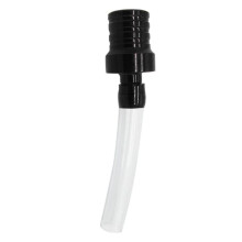 (Black) 1PC Motorcycle Gas Fuel Cap 2 Way Valves Vent Breather Hoses Tubes For Motocross ATV Quad Dirt Pit Bike Fuel Tank Breather Pipe