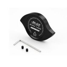 (Black) Power Radiator Cap Car Modified Tank Covers Fit For HONDA Accord Civic CR-V CR-Z CRX ACURA CL CSX ILX MDX NSX