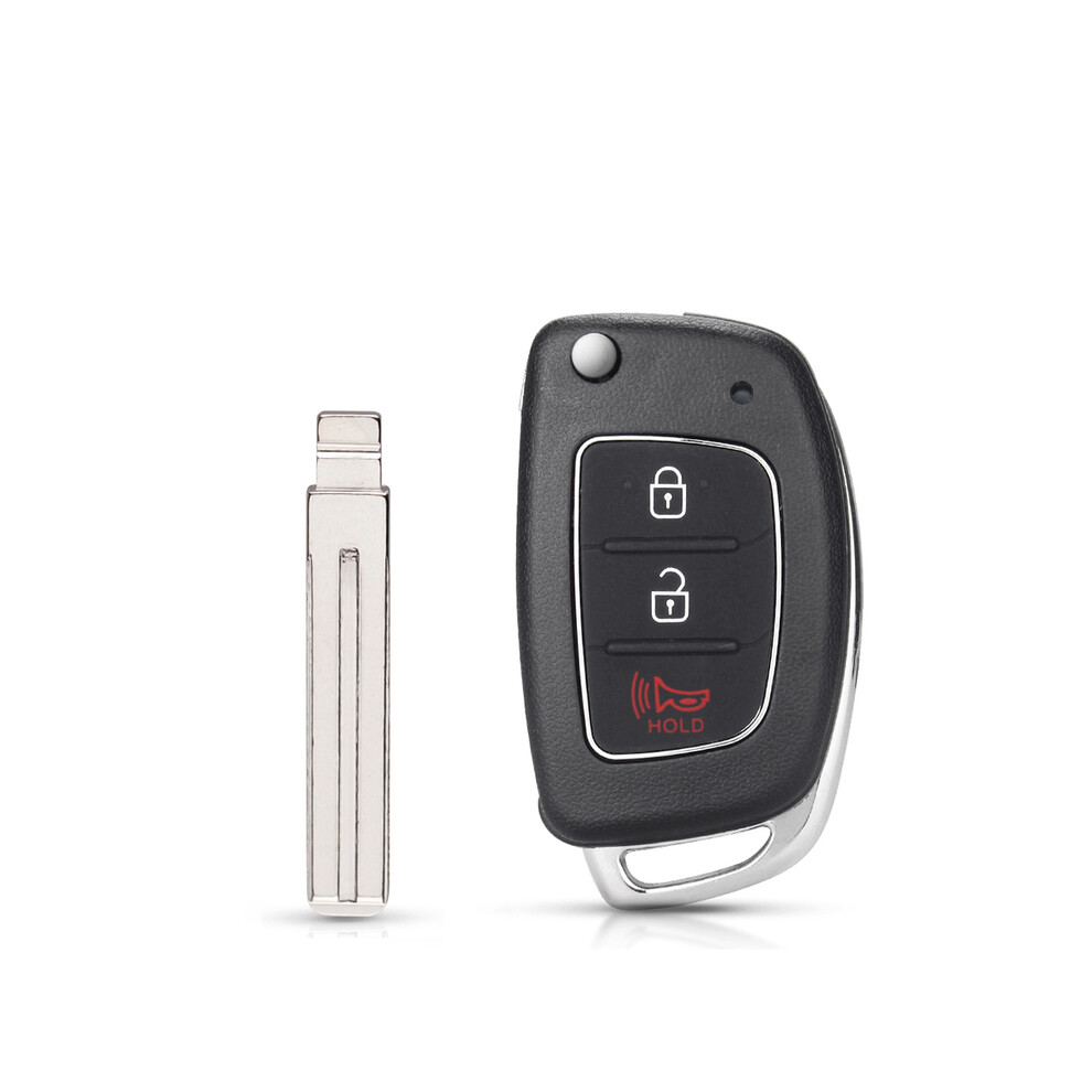 (Model 6) Fob 3 Buttons Flip Folding Remote Car Key Shell Case For Hyundai Hb20 Santa Fe Ix35 Ix45 Accent I40 Solaris 8704304442727
