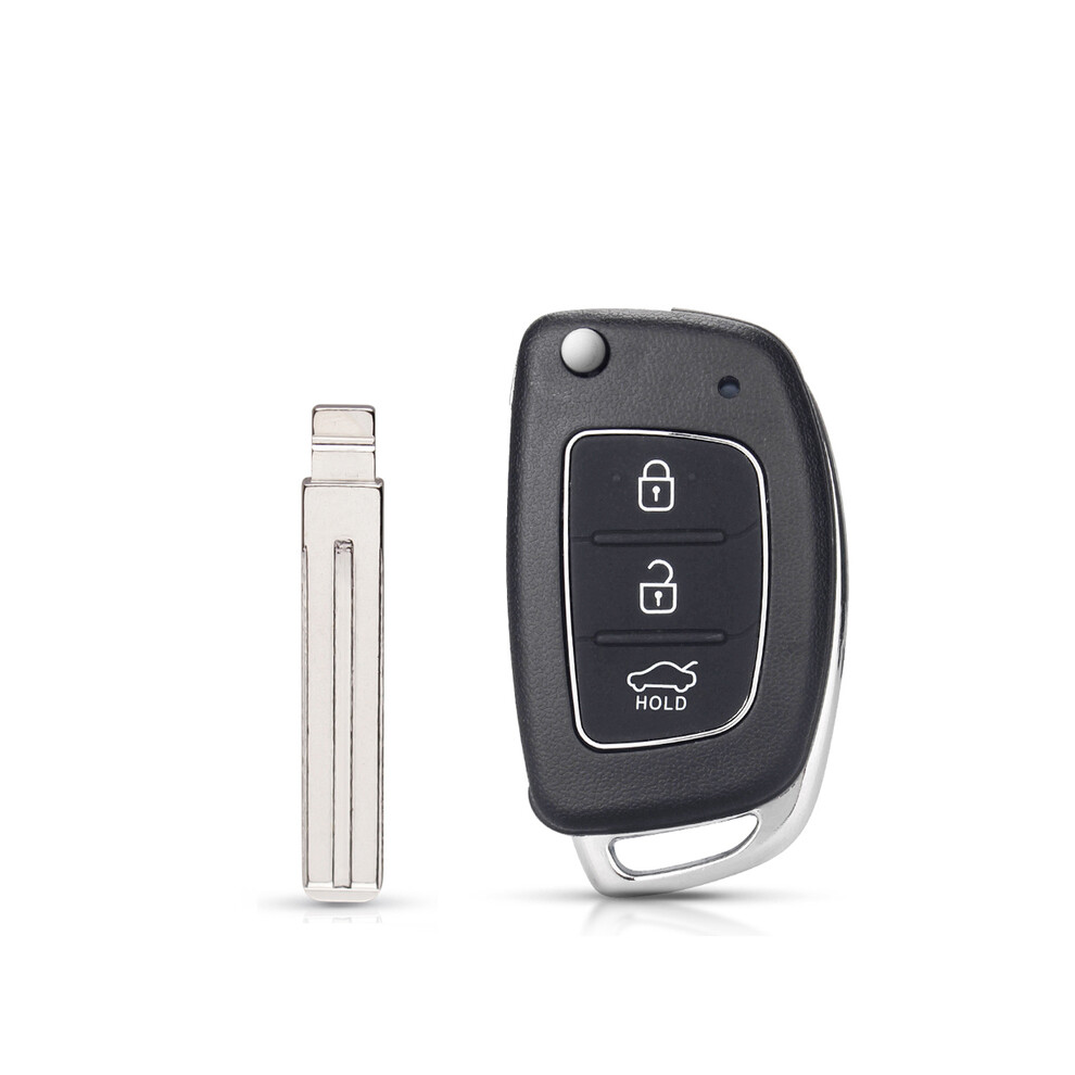 (Model 4) Fob 3 Buttons Flip Folding Remote Car Key Shell Case For Hyundai Hb20 Santa Fe Ix35 Ix45 Accent I40 Solaris 8704304442734