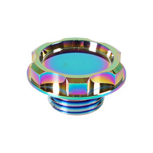 (Colorful) Car Modified Oil Cap High Temperature High Pressure-resistant Oil Cap Fuel Filter Fuel Cap For Honda Civic Fit Tank Covers