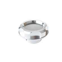 (silver) Car Modified Oil Cap High Temperature High Pressure-resistant Oil Cap Fuel Filter Fuel Cap For Honda Civic Fit Tank Covers