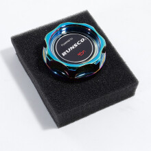 (Neochrome) Car Oil Fuel Tank Cap Engine Filler Machine Oil Cover for Honda Civic D/B/H/K/F/L Series Cover CNC Aluminum