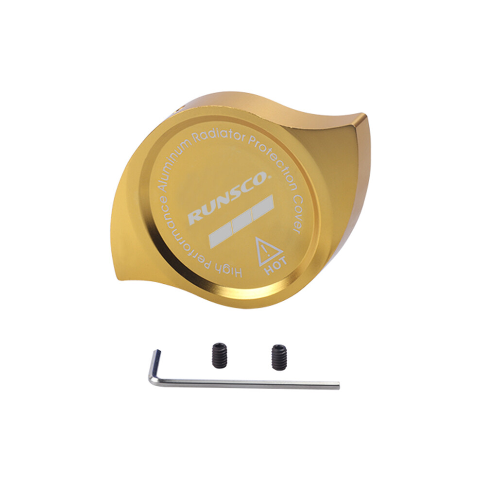 (Rs221-) Aluminum Radiator Cap Cover Tank Protection Cover Fit For Honda Accord Civic Cr-V Cr-Z Crx Acura Cl Csx Ilx Mdx Nsx Gold 8704304446305