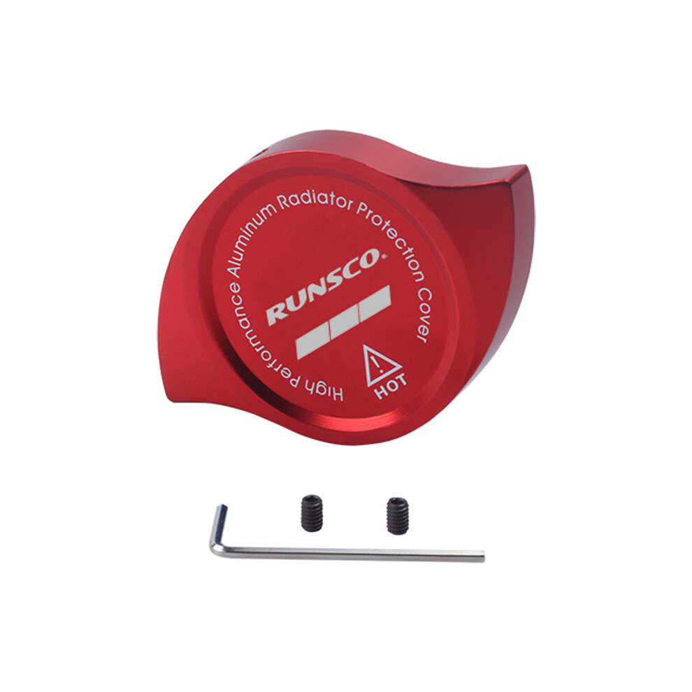 (Rs221-) Aluminum Radiator Cap Cover Tank Protection Cover Fit For Honda Accord Civic Cr-V Cr-Z Crx Acura Cl Csx Ilx Mdx Nsx Red 8704304446312