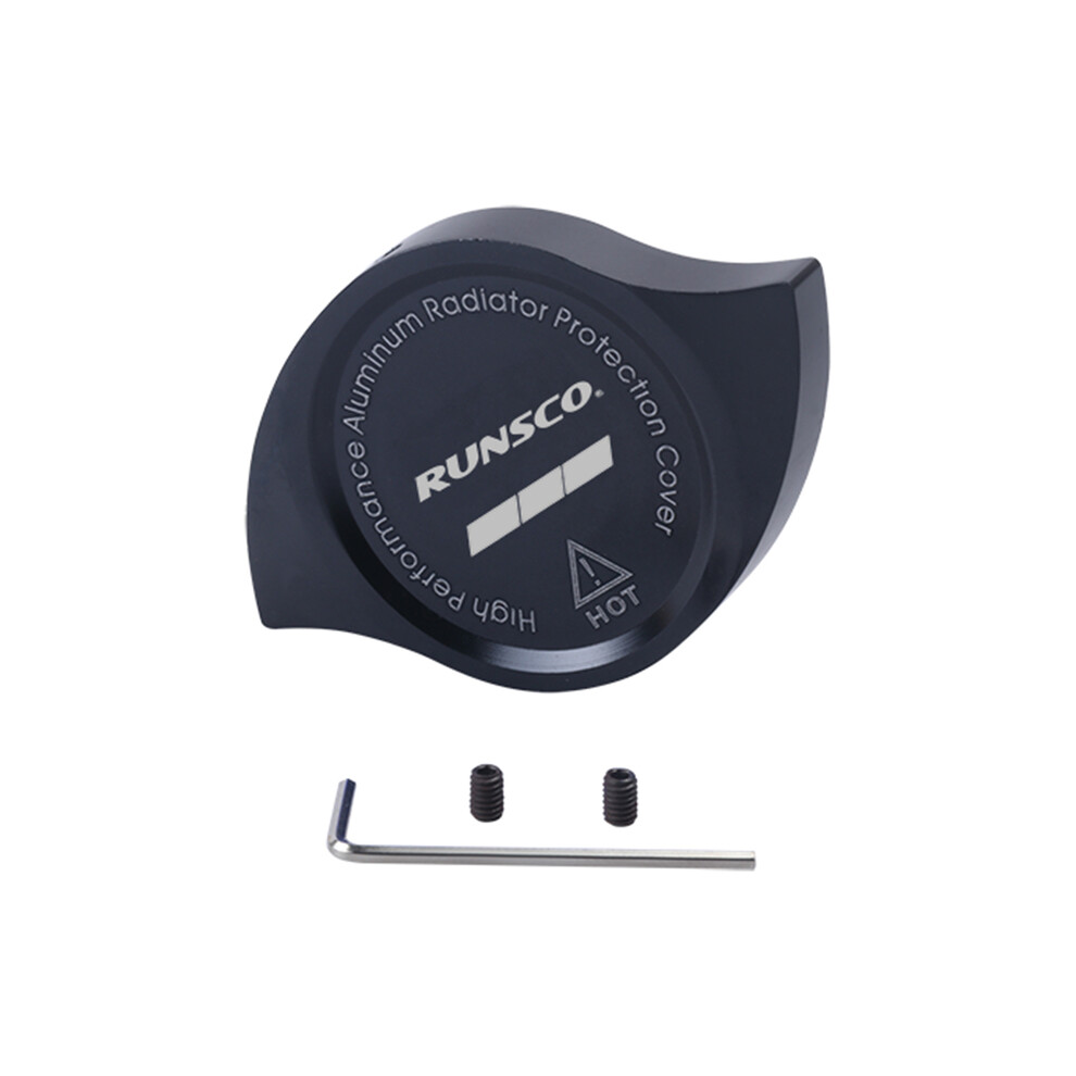 (Rs221-) Aluminum Radiator Cap Cover Tank Protection Cover Fit For Honda Accord Civic Cr-V Cr-Z Crx Acura Cl Csx Ilx Mdx Nsx Black 8704304446282