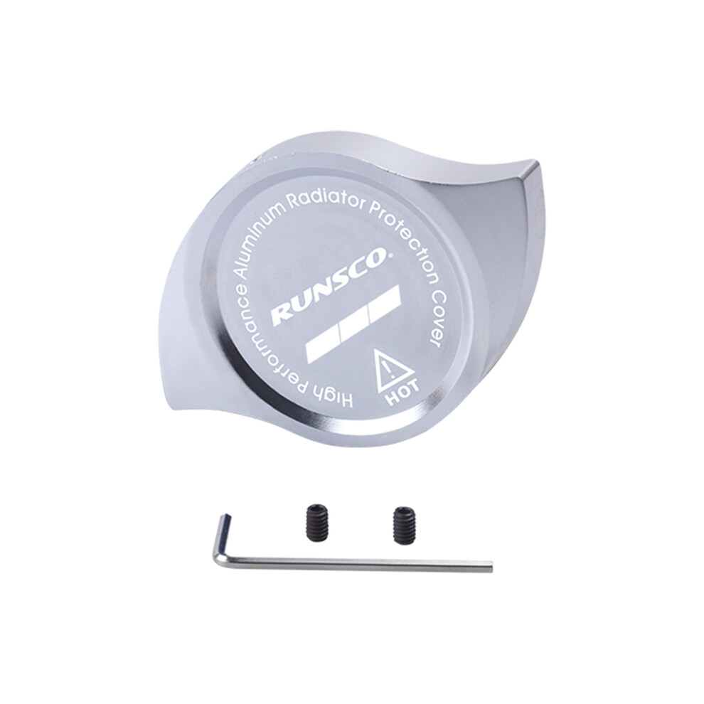 (Rs221-) Aluminum Radiator Cap Cover Tank Protection Cover Fit For Honda Accord Civic Cr-V Cr-Z Crx Acura Cl Csx Ilx Mdx Nsx Silver 8704304446329