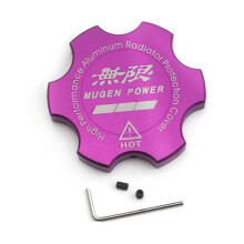 (PURPLE) New Shape Power Radiator Cap Cover Fit For HONDA Accord Civic CR-V CR-Z CRX ACURA CL CSX ILX MDX NSX Car Tank Cover