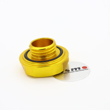 (Gold) Aluminum Engine Oil Cap Tank Cover For Nissan