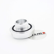 (Silver) Aluminum Engine Oil Cap Tank Cover For Nissan