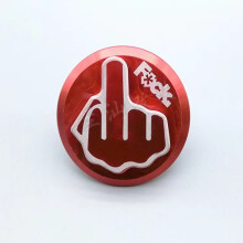 (Toyota Red) Engine Oil Fuel Filler Billet Cap Tank Cover for Toyota Honda Subaru