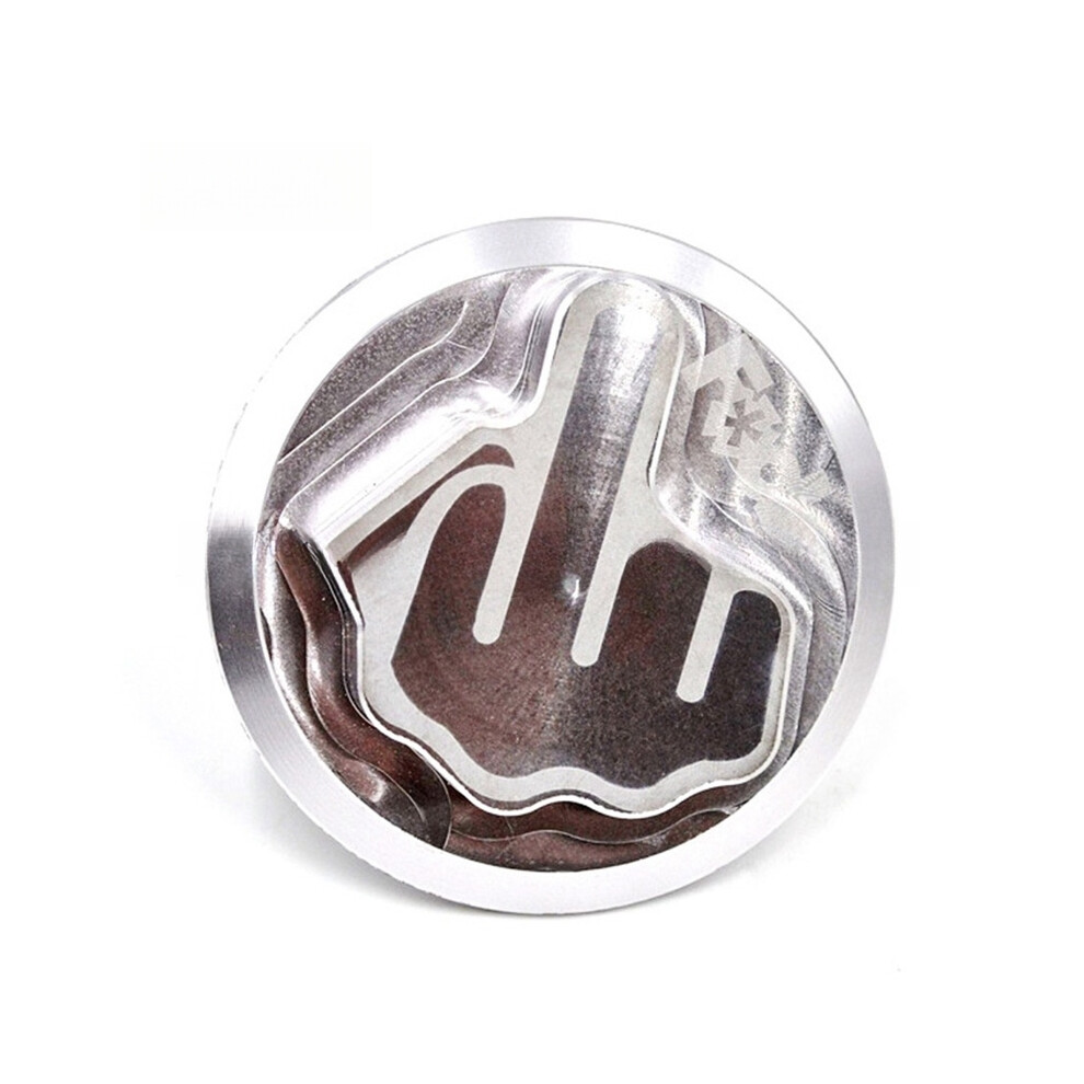 (Toyota ) Engine Oil Fuel Filler Billet Cap Tank Cover For Toyota Honda Subaru Silver 8704304447012