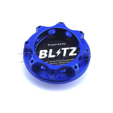 (Blue-For Honda) Aluminum Engine Oil Cap Tank Cover for Honda for Toyota for Subaru