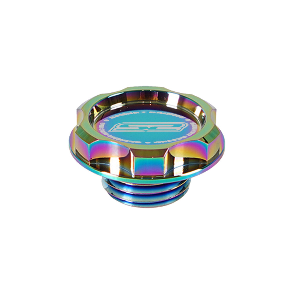 (Neo Chrome) Racing Car Styling Skunk2 Style Aluminum Alloy Engine Oil Tank Cap Fuel Filler Tank Cover Accessories For Honda Most Cars 8704304448989
