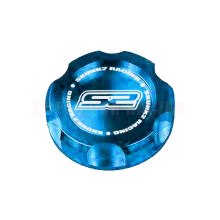 (Sky Blue) Racing Car Styling Skunk2 Style Aluminum Alloy Engine Oil Tank Cap Fuel Filler Tank Cover Accessories For Honda Most Cars