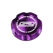 (Purple) Racing Car Styling Skunk2 Style Aluminum Alloy Engine Oil Tank Cap Fuel Filler Tank Cover Accessories For Honda Most Cars