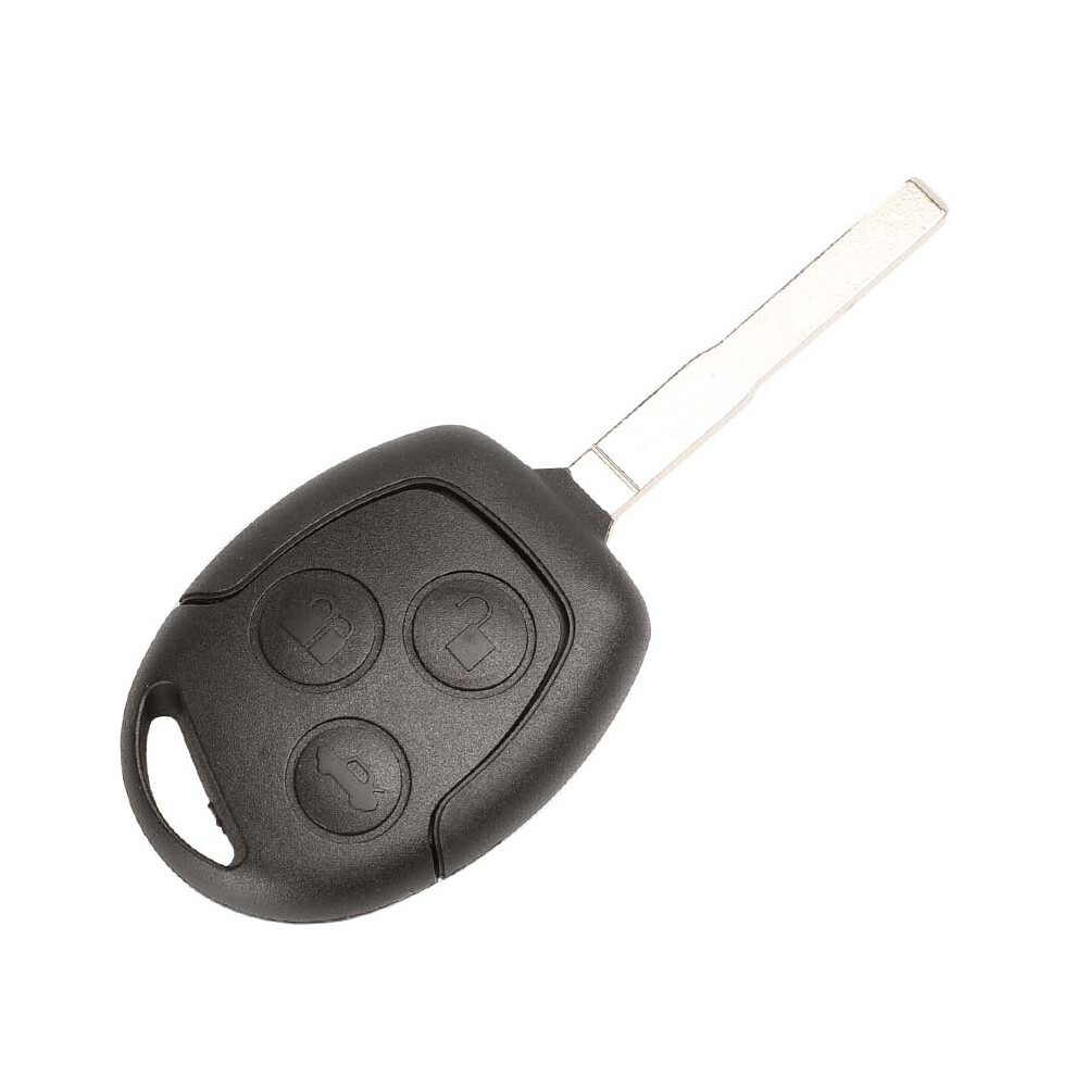 (Hu101 Key Shell) 3 Button Remote Car Key Shell For Ford Mondeo Focus 2 3 Festiva Fiesta Transit Key Remote Case With Fo21 Hu101 Blade 8704304450876