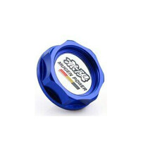 (Blue) Aluminum Radiator Cap Cover Power Performance Oil Cap Fit for Honda Accord Civic