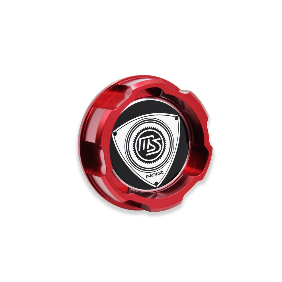 (Red) Aluminum Engine Oil Cap For Mazdaspeed Mazda 2,3,5,6 Mazda6 Wagon Miata Mx-5 Cx-3 Cx-5 Atenza Axela Car Accessories Style Red 8704304451323