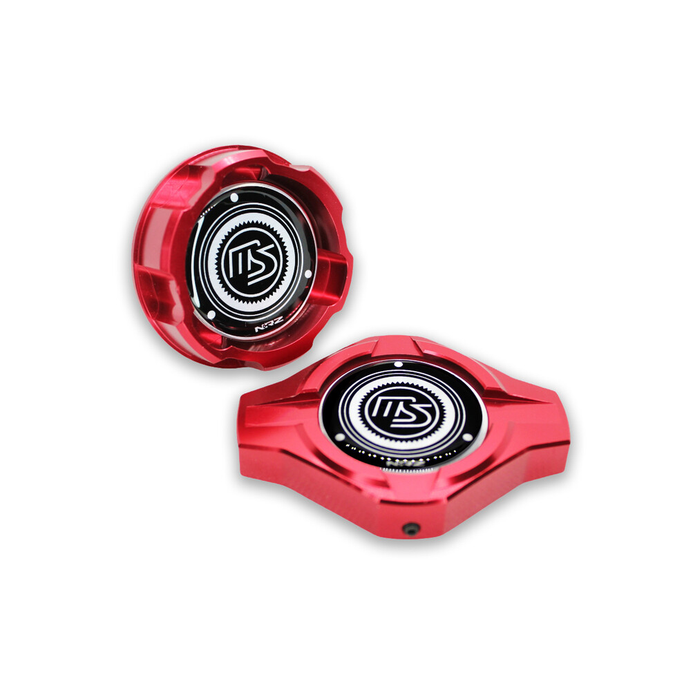 ( Set) Aluminum Engine Oil Cap For Mazdaspeed Racing Rx8 Rx7 Miata Mazda Protege 626 323 Mx3 Bp 13B Oil Filler Cap Jdm Red 8704304451262